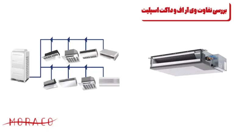 مقایسه تفاوت vrf و داکت اسپلیت |بررسی کامل