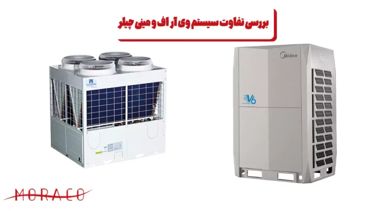 بررسی کامل و مقایسه سیستم VRF با مینی چیلر از نظر قیمت، عملکرد، هزینه ها و…